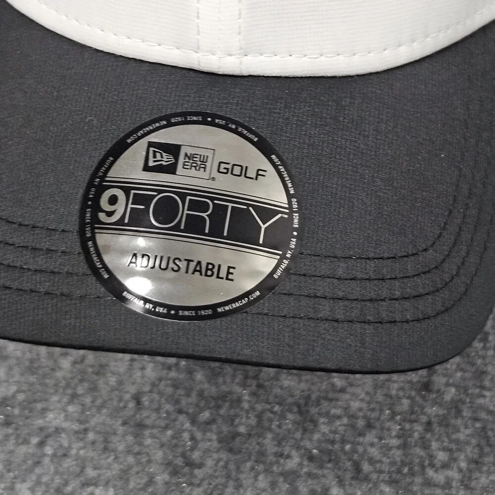 New Era Golf Cap Black White Hat Scotland British Flag UK Golfcore 9FORTY
